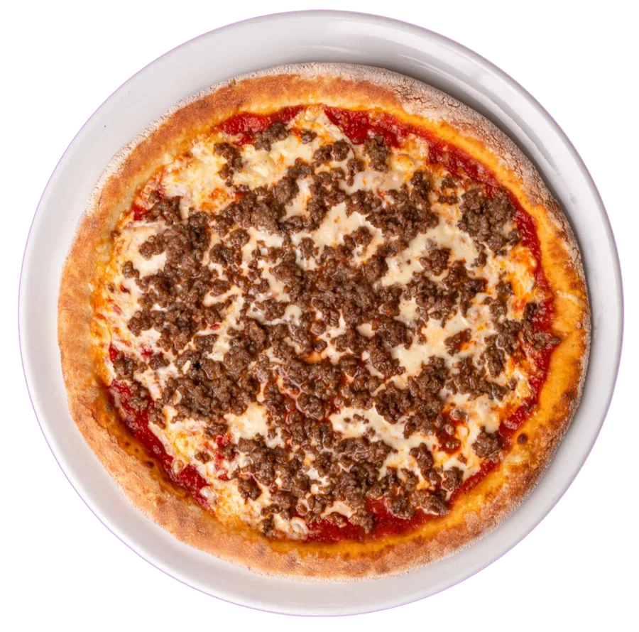 Protein Beef Pizza, freigestellt