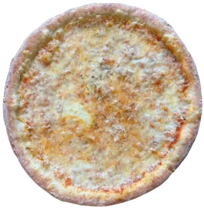 Normale Lieferpizza, freigestellt